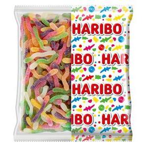 Sachet de bonbons Worms - 1 kg - Multicolore - HARIBO