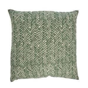 Coussin imprimé - 40 x 40 cm - Vert - K.KOON