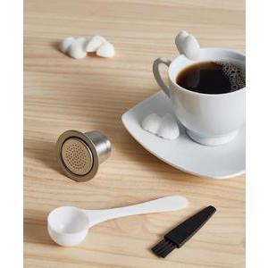 Capsule à café réutilisable - 3.6 x 3.6 x 2.4 cm - Noir, transparent - NESPRESSO