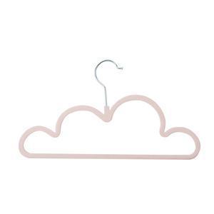 4 cintres enfant Nuage - L 28 x H 18.5 cm - Rose