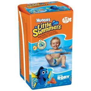 11 maillots jetables Little Swimmers - Différentes tailles - Taille 5/6 ans - HUGGIES - Multicolore - HUGGIES