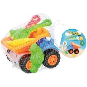 Camion à jeux de sable - 5 pièces - 17.5 cm - Multicolore