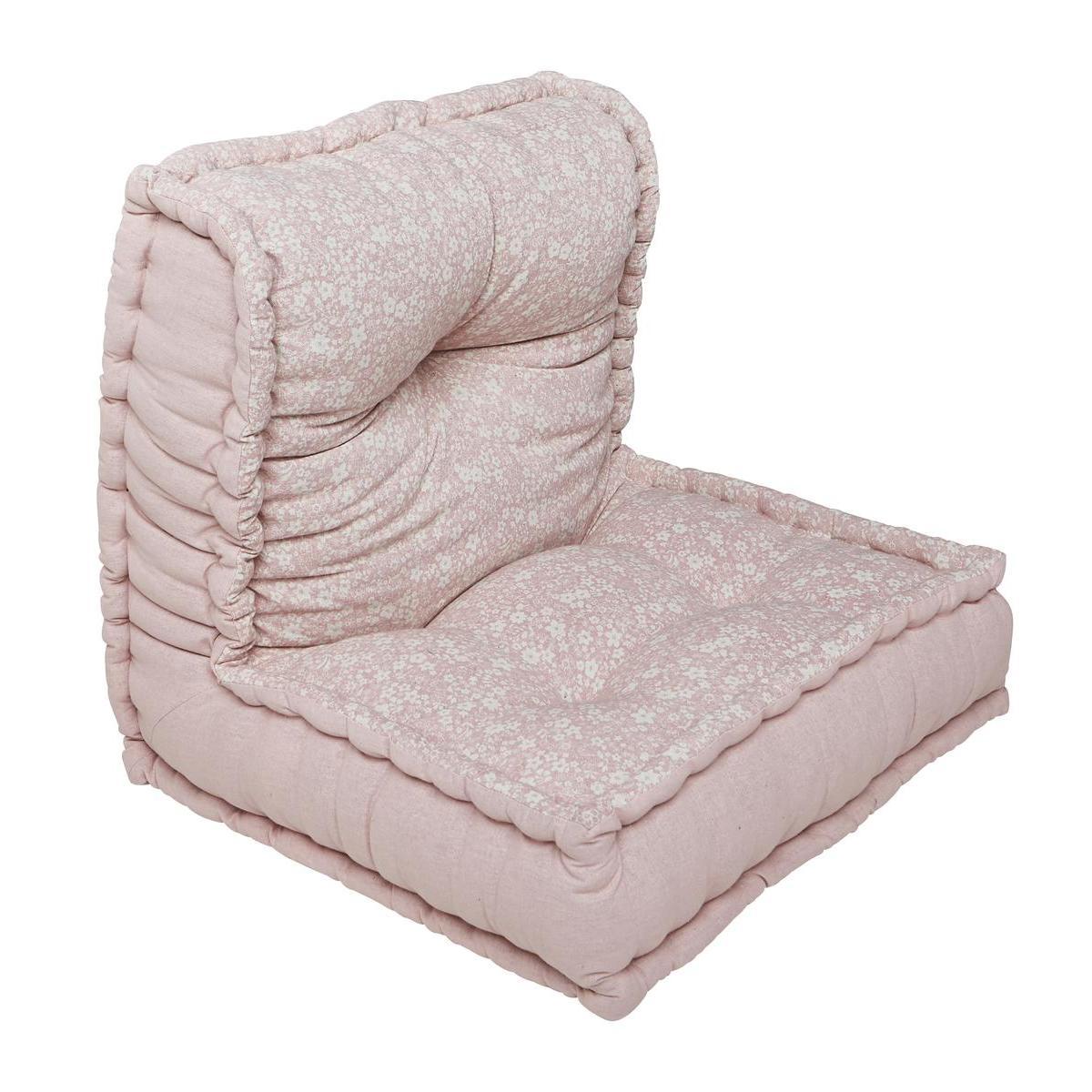 Coussin enfant Bob - 60 x H 80 x 15 cm - Rose