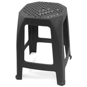 Tabouret multiusage - 26.5 x H 45 x 26.5 cm - Noir