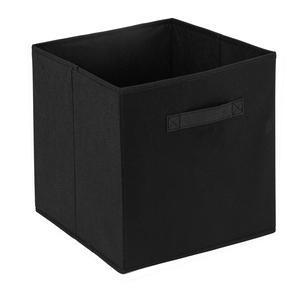 Cube de rangement - 31 x H 31 x 31 cm - Noir