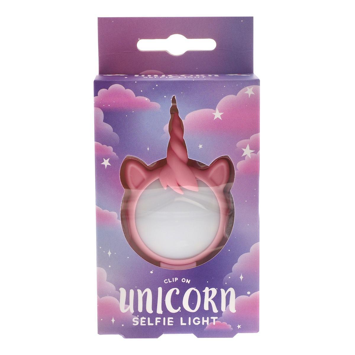 Lumière à selfie licorne