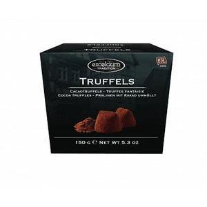 Truffes chocolat fantaisie or - 150 g - Noir, marron