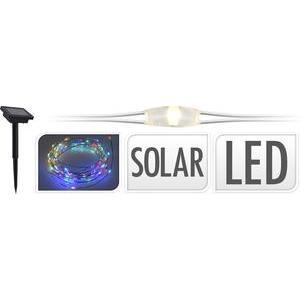 Guirlande solaire LED - 2 m - Multicolore