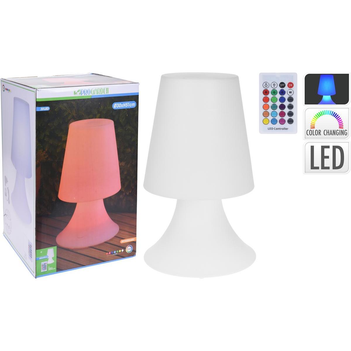 Lampe d'extérieur LED - ø 30 x H 51 cm