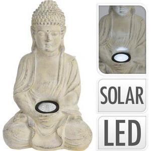 Lampe solaire Bouddha - H 33 cm