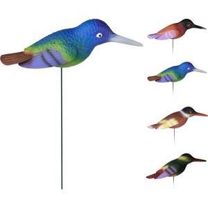 Oiseau déco sur pique - H 60 cm - Différents modèles