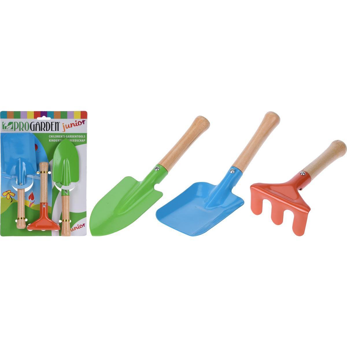 3 outils de jardinage pour enfant - Multicolore