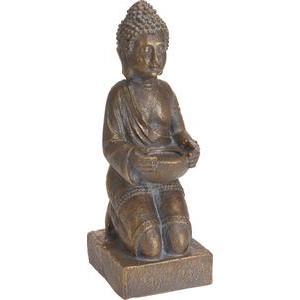 Statue de Bouddha à genoux - 14 x 46 x H 42 cm
