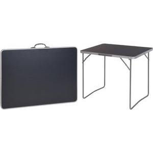 Table de camping - 80 x 60 x H 69 cm - Gris argenté
