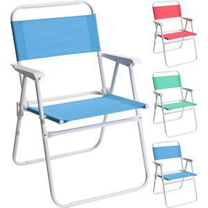 Chaise de plage pliable - 50 x 54 H 79 cm - Différents modèles