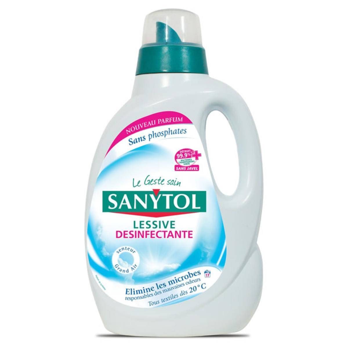 Lessive désinfectante grand air Sanytol - 1.65 L