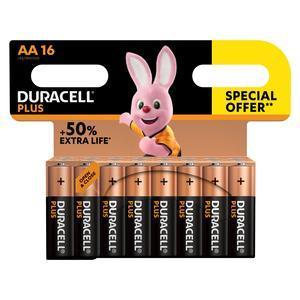 16 piles AA DURACELL