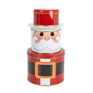 3 boîtes Père Noël - Différents formats - Multicolore