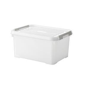 Boîte de rangement - 15 L - Différents modèles - Blanc, transparent - CURVER