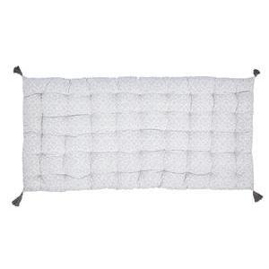 Long coussin de sol imprimé - 120 x 60 cm - Différents modèles - Gris - K.KOON