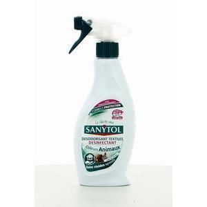 Désodorisant textile en spray anti-odeurs animales - 50 cl - SANYTOL
