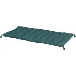 Long coussin de sol - L 120 x l 60 cm - Différents coloris - Vert émeraude