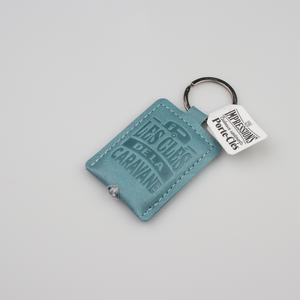 Porte-clefs personnalisé Caravane - 6 x 4.5 x 0.3 - Multicolore