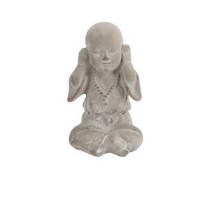 Statue de Bouddha sourd - Hauteur 16,5 cm