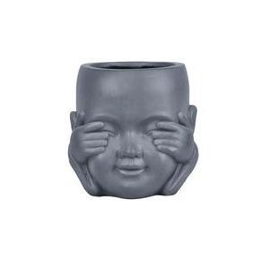 Pot Bouddha yeux - ø 24 x H 24 cm - MOOREA