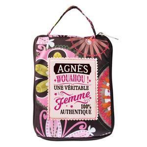 Sac personnalisé Agnès - 16 x 12 x 2 cm - Multicolore