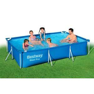 Piscine tubulaire Steel Pro - 201 x L 300 x H 66 cm - BESTWAY