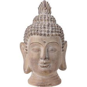 Tête de Bouddha - 53 cm - Beige