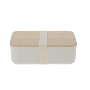 Lunch box - 12.5 x L 18.5 cm - Beige
