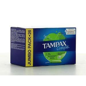 Applicateurs Compak - 26 pièces - TAMPAX