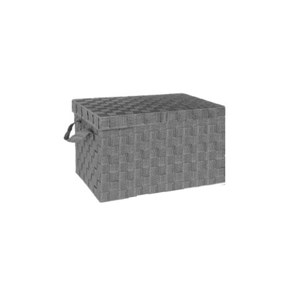 Boîte Emma - Différents modèles - Taille M - L 35 x H 21.5 x l 22 cm - Gris - K.KOON