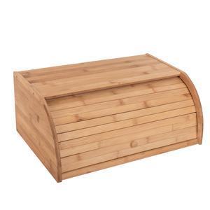 Boîte à pain bambou - 30 x H 18 x 25 cm - Marron