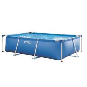 Piscine tubulaire - L 300 x H 75 x l 200 cm - INTEX