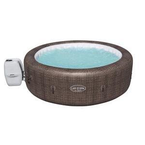 Spa gonflable rond St Moritz + accessoires - ø 216 x H 71 cm - Marron - BESTWAY