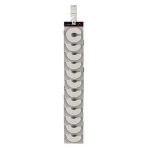 Bloque-porte en mousse - ø 22 x H 9.2 cm - Blanc - UPTECH