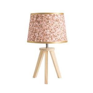 Lampe à poser - ø 18.5 x H 31 cm - Rose, marron