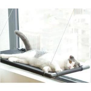 Hamac de fenêtre pour chat - 37 x L 66 cm - SPOT&FLASH