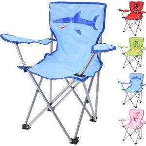 Chaise pliable camping enfant - Différents coloris - Rose, rouge, vert ou bleu