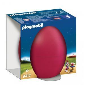 Œuf surprise Playmobil - Édition Magique - ø 9 x H 11.8 cm - Rouge - PLAYMOBIL
