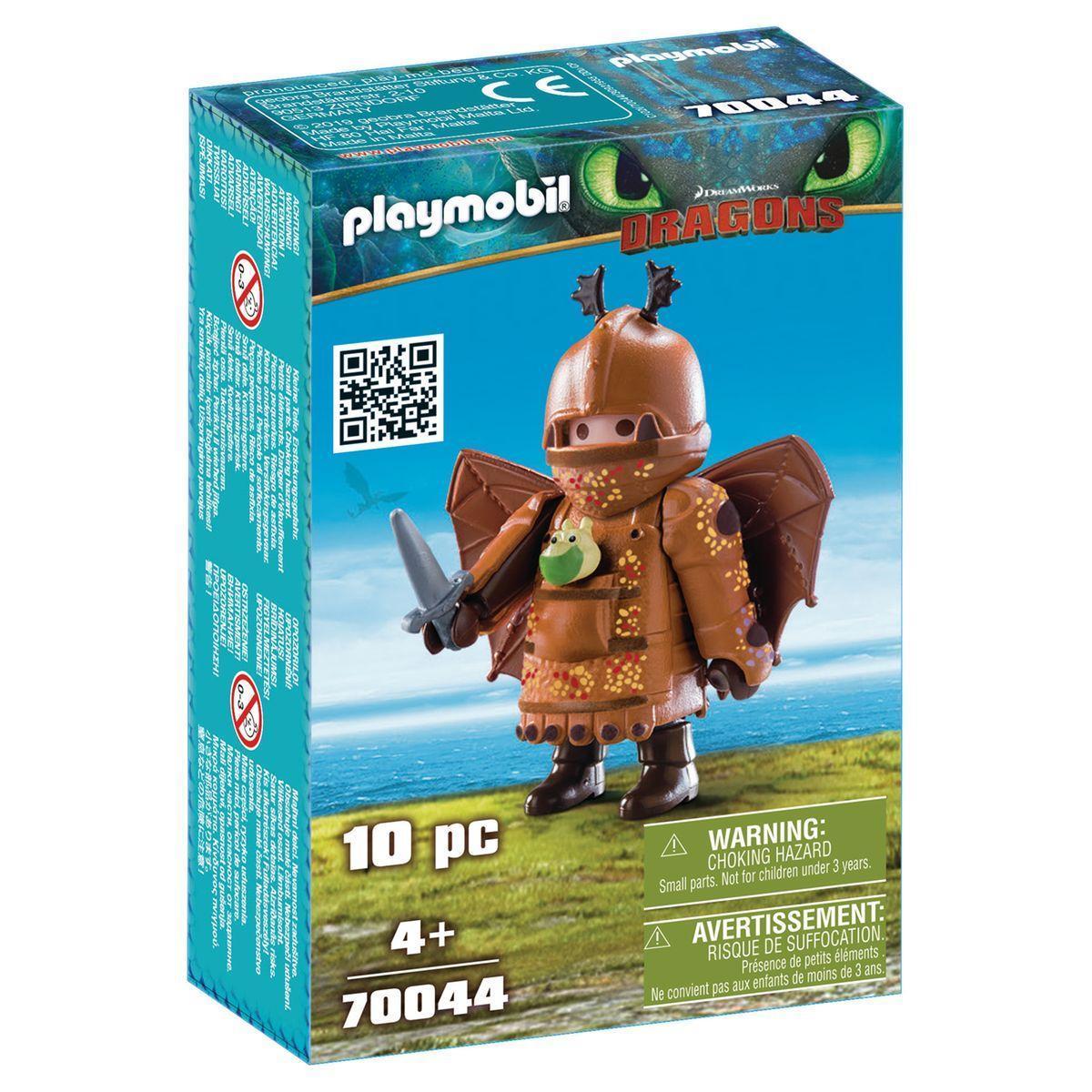 Varek en combinaison de vol - 4.5 x 9.3 x 14.2 cm - Multicolore - PLAYMOBIL