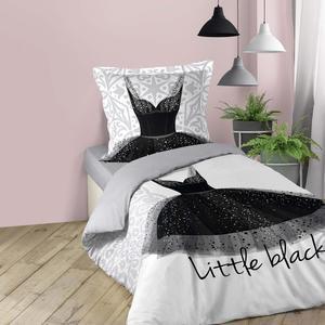 Parure de lit Black Dress - 140 x L 200 cm