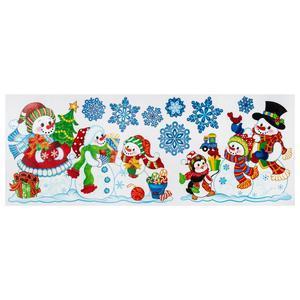 décovitre pail band pn/bonhomme de neige 60 cm