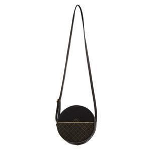 Pochette sac imp art deco rond