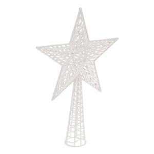 Cimier étoile paill H 38 cm bl