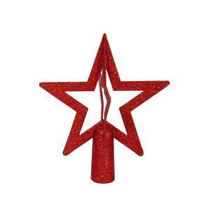 Cimier étoile 3D - Rouge