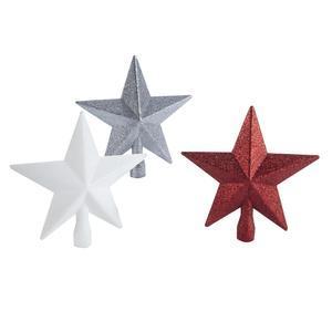 Cimier étoile - Différents modèles - 20 cm - Rouge, Argent, Blanc